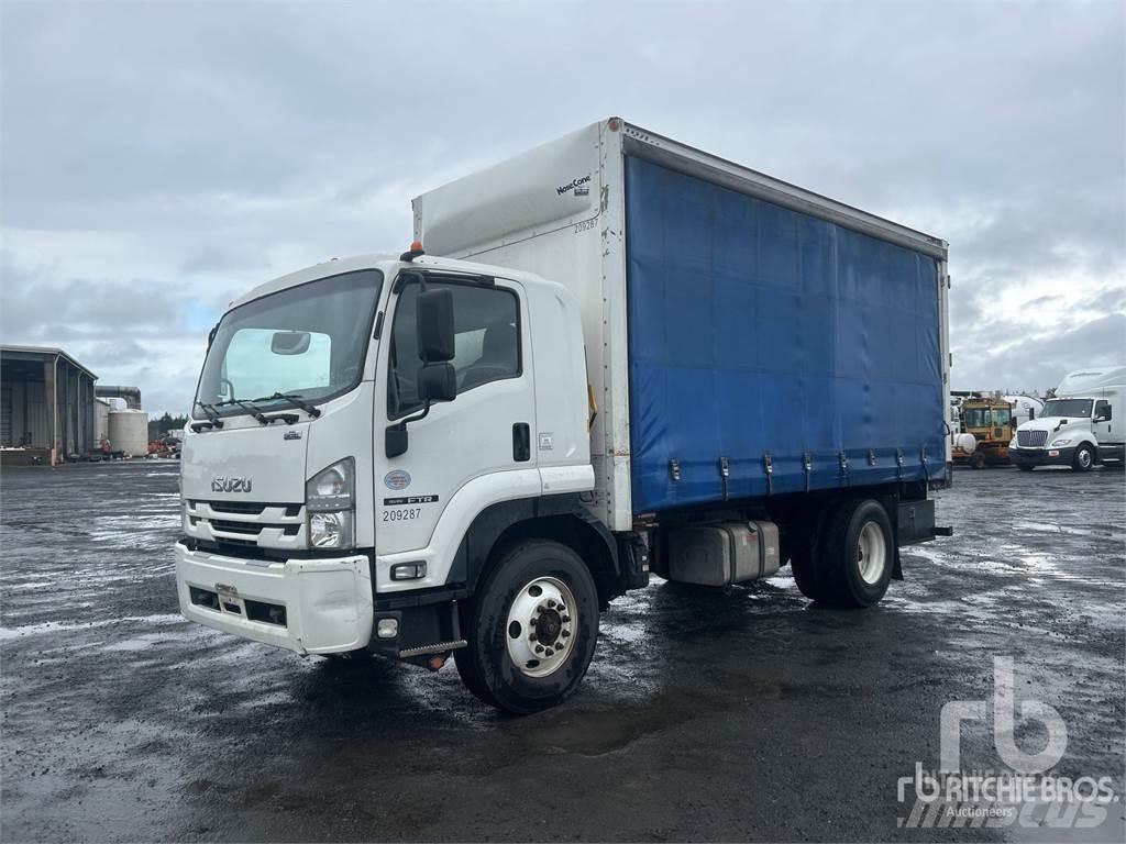 Isuzu FTR Priekabos su tentu