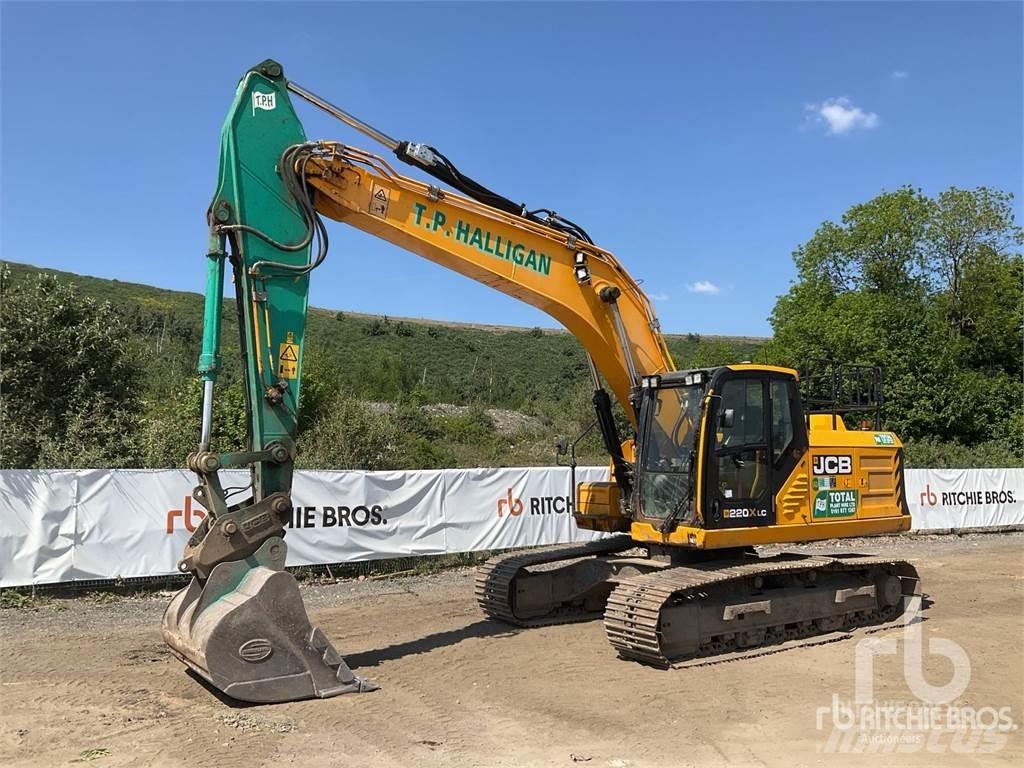 JCB 220XLC Vikšriniai ekskavatoriai