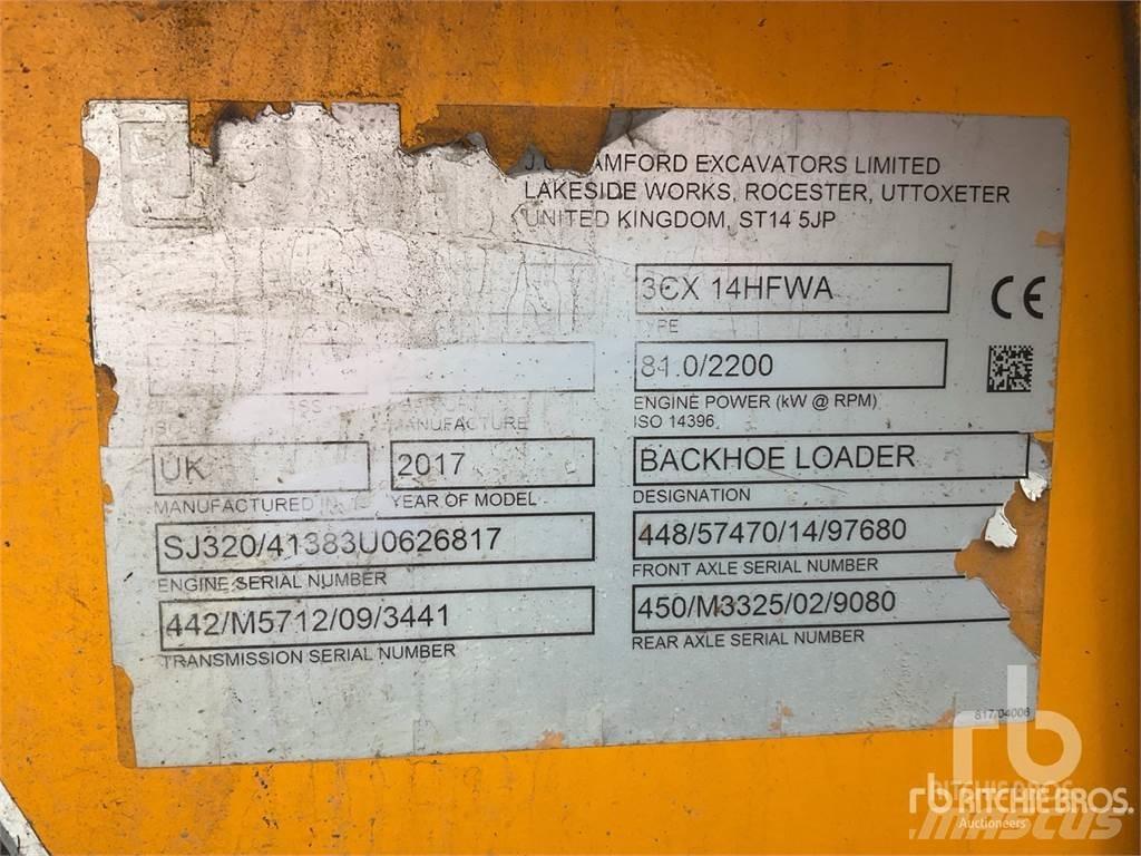JCB 3CX 14HFWA Ekskavatoriniai krautuvai