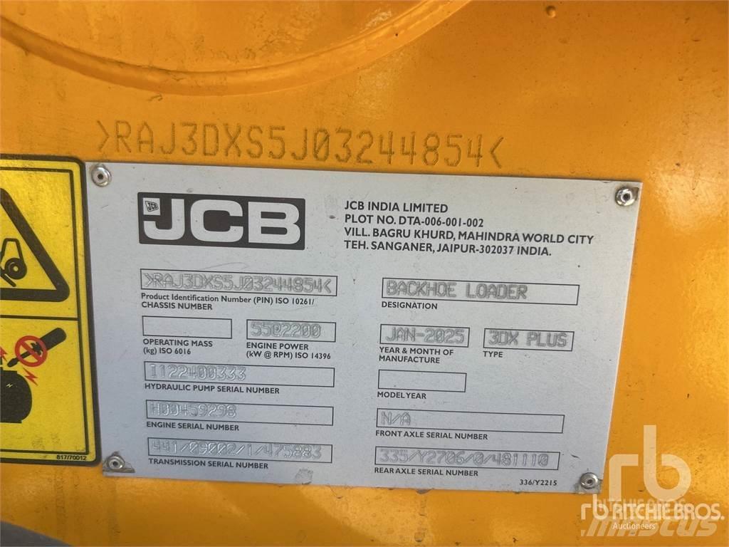 JCB 3DX Ekskavatoriniai krautuvai