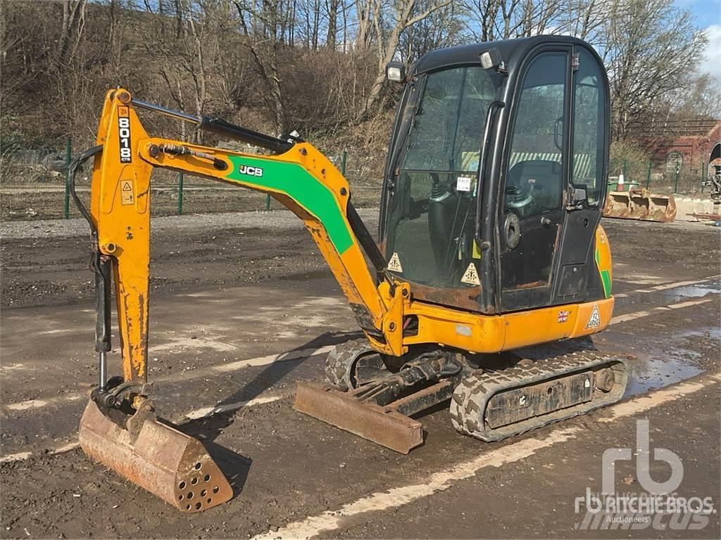JCB 8018 Mini ekskavatoriai < 7 t