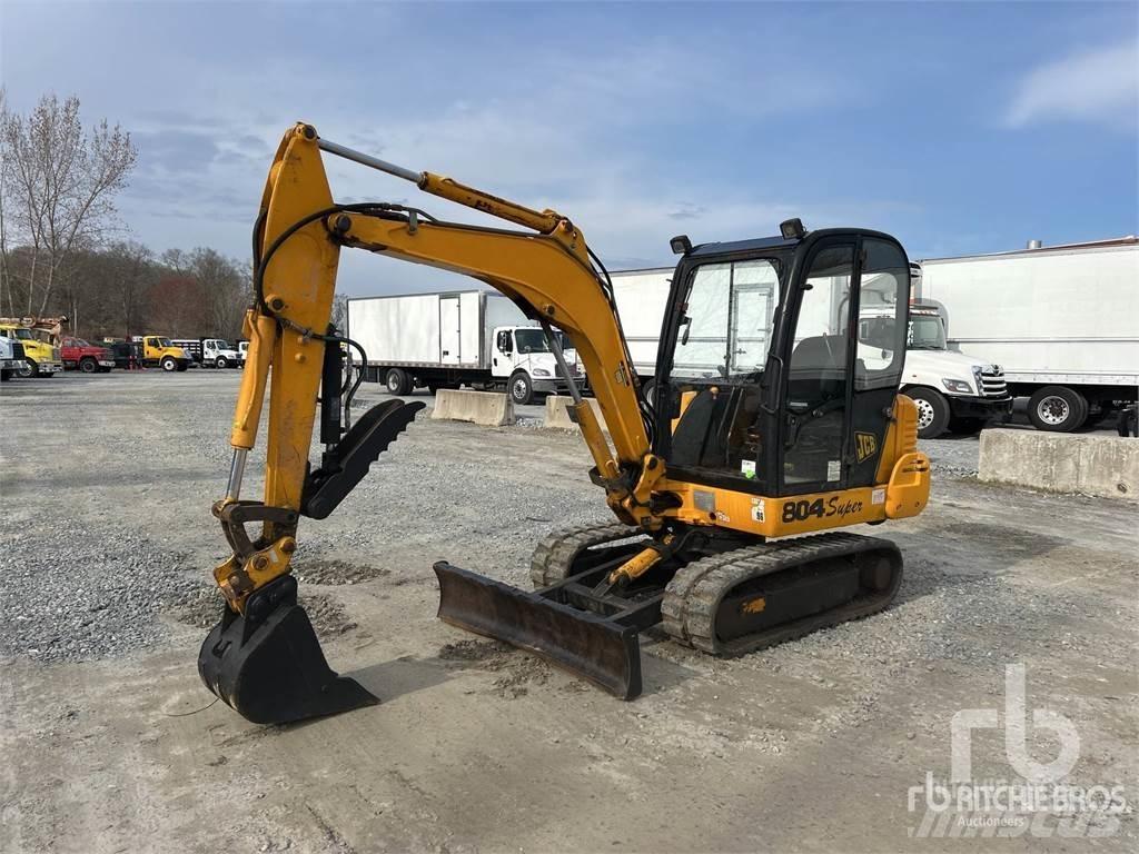 JCB 804 Mini ekskavatoriai < 7 t