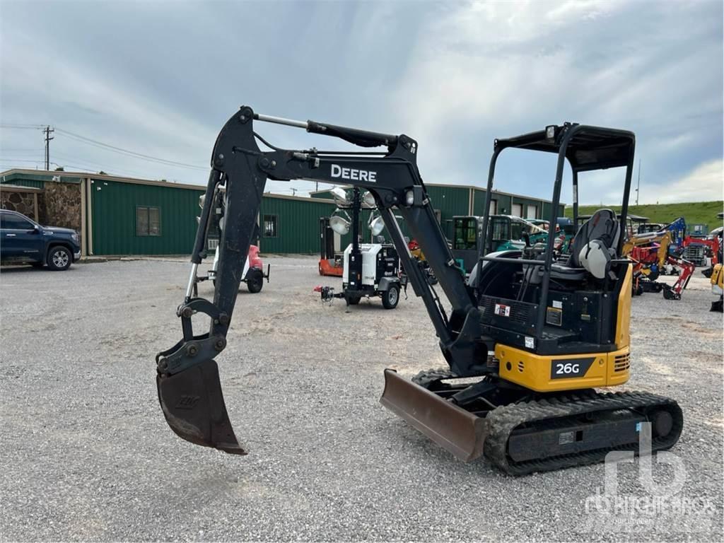 John Deere 26G Mini ekskavatoriai < 7 t