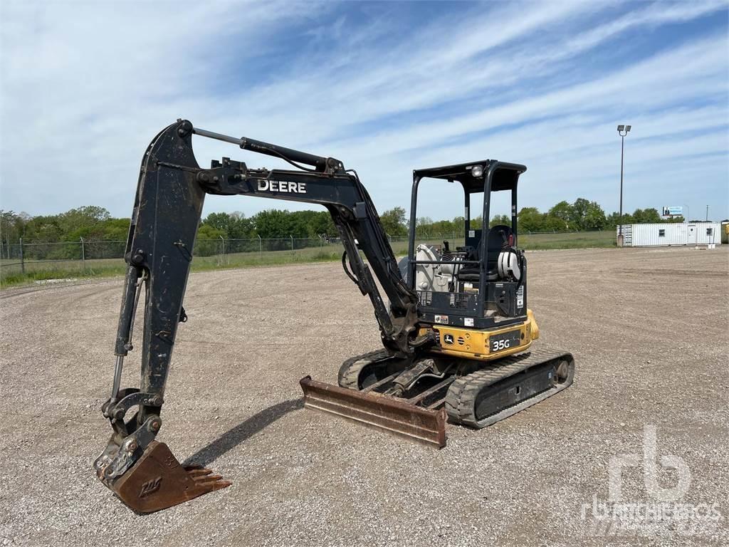John Deere 35G Mini ekskavatoriai < 7 t