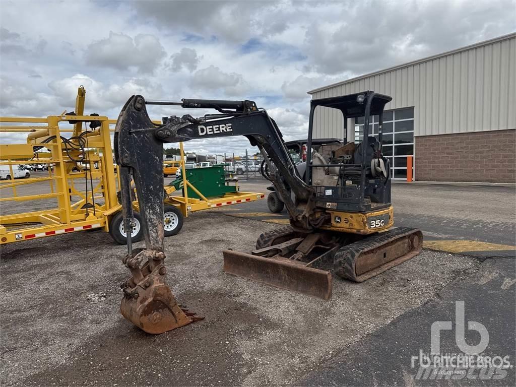 John Deere 35G Mini ekskavatoriai < 7 t