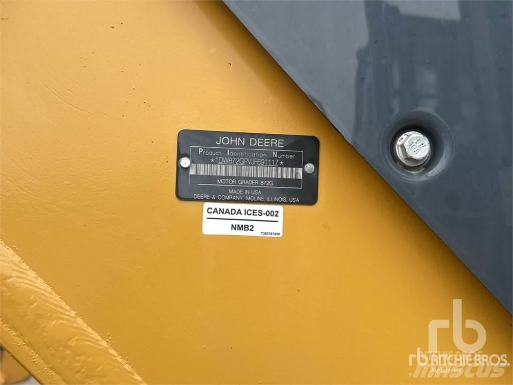 John Deere 872G Greideriai