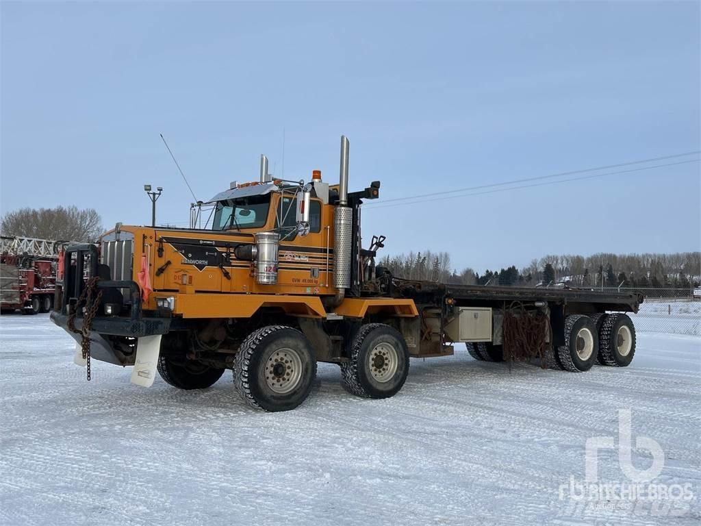 Kenworth C500B Platformos/ Pakrovimas iš šono