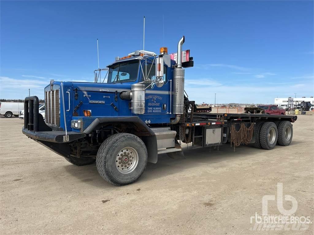 Kenworth C500B Platformos/ Pakrovimas iš šono