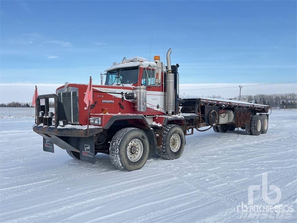 Kenworth C550 Platformos/ Pakrovimas iš šono