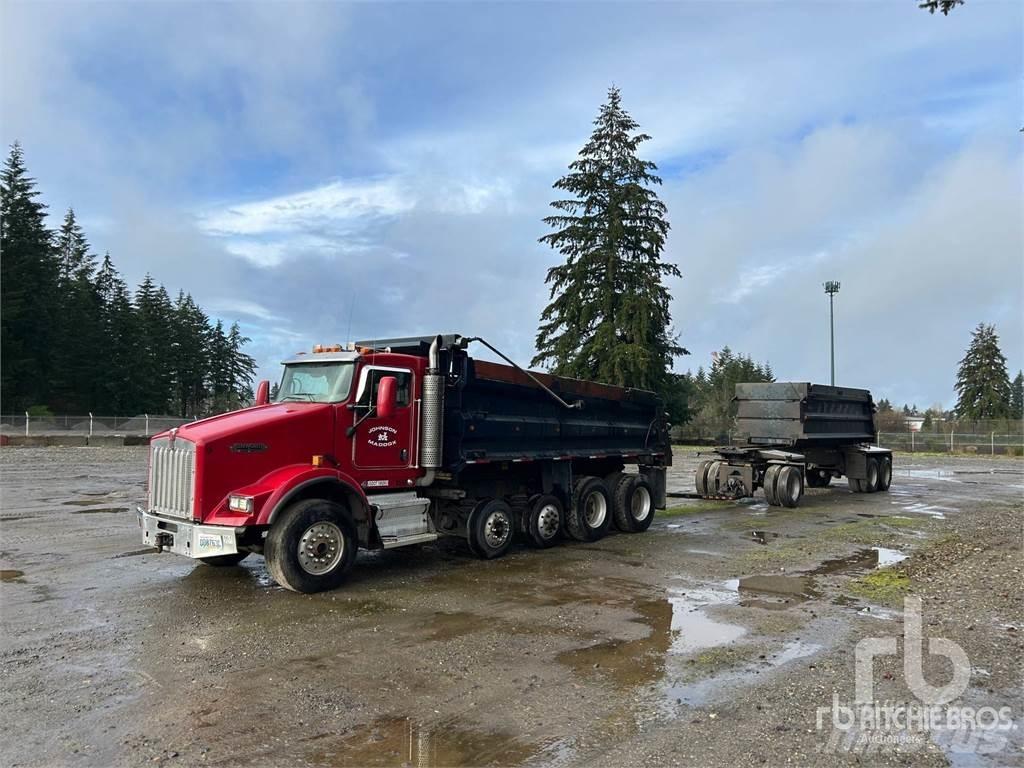 Kenworth T800 Savivarčių priekabų vilkikai
