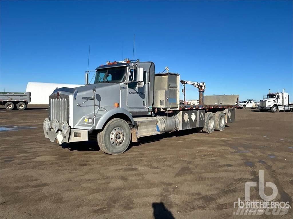 Kenworth T800 Platformos/ Pakrovimas iš šono
