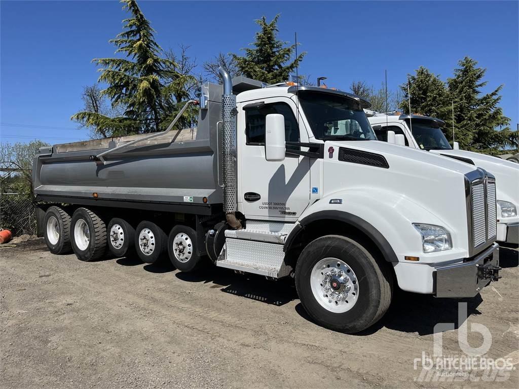 Kenworth T880 Savivarčių priekabų vilkikai