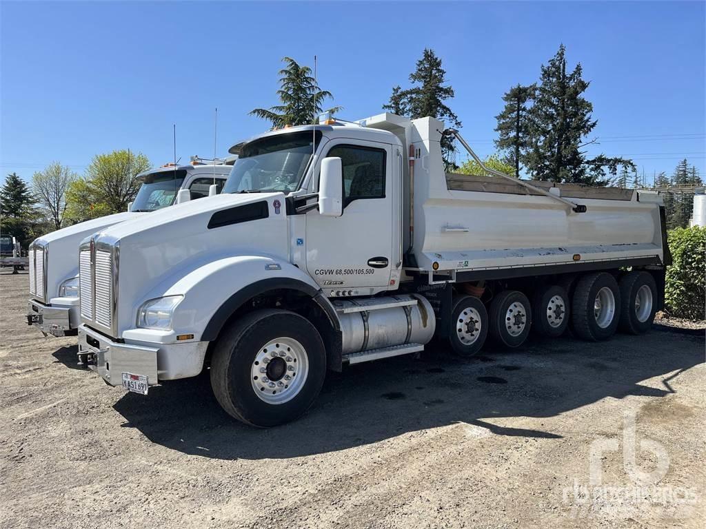 Kenworth T880 Savivarčių priekabų vilkikai