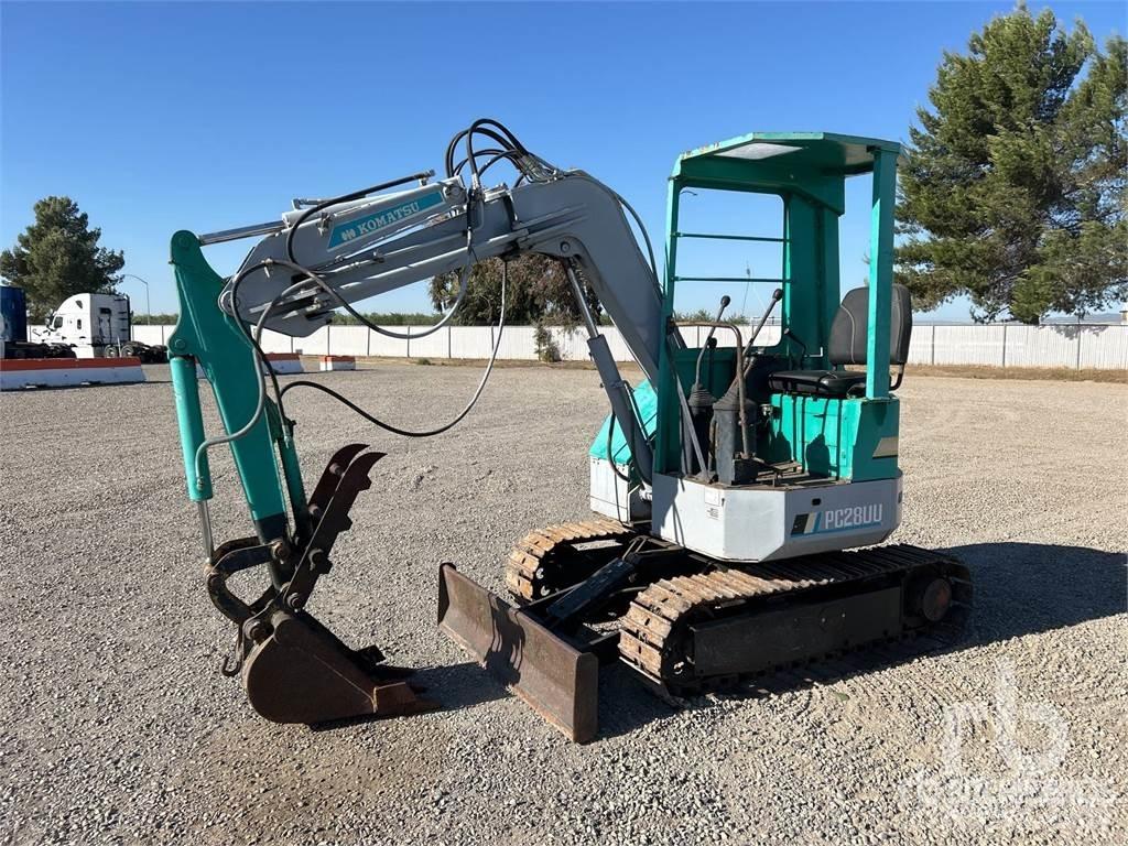 Komatsu PC28UU Mini ekskavatoriai < 7 t