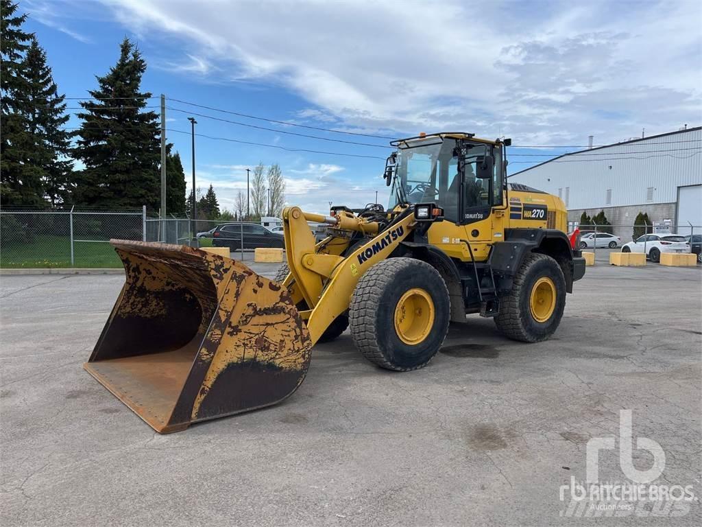 Komatsu WA270-8 Naudoti ratiniai krautuvai