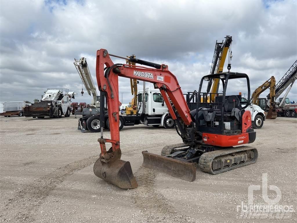 Kubota KX040-4 Mini ekskavatoriai < 7 t