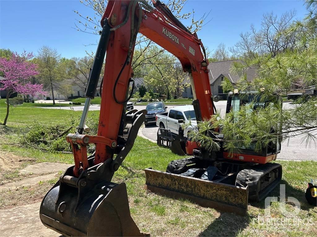 Kubota KX080-4S Mini ekskavatoriai < 7 t
