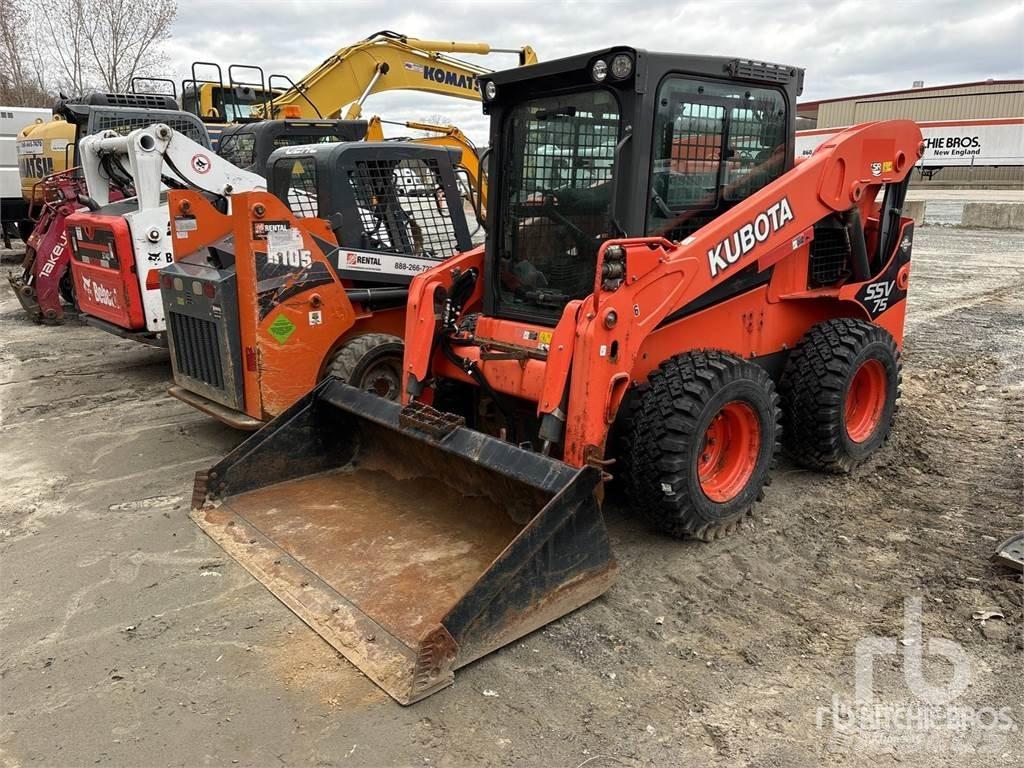 Kubota SSV75 Krautuvai su šoniniu pasukimu