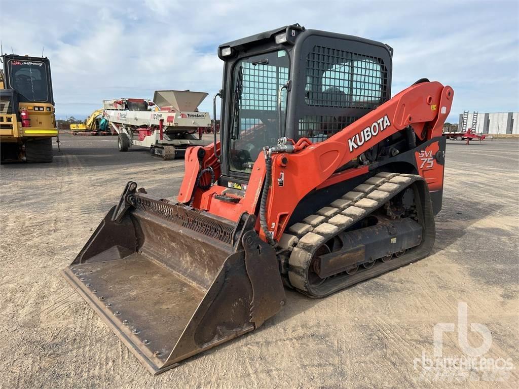 Kubota SVL75 Krautuvai su šoniniu pasukimu