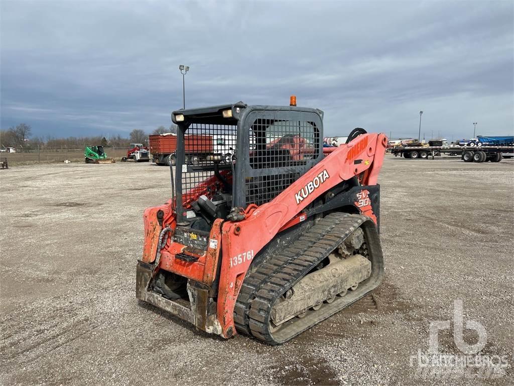 Kubota SVL90 Krautuvai su šoniniu pasukimu
