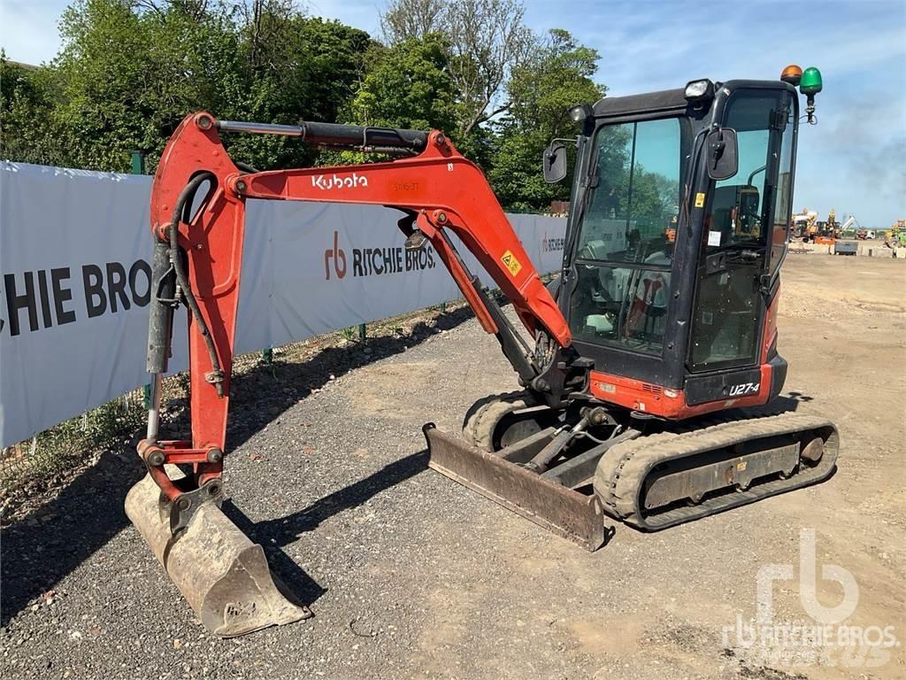 Kubota U27-4 Mini ekskavatoriai < 7 t