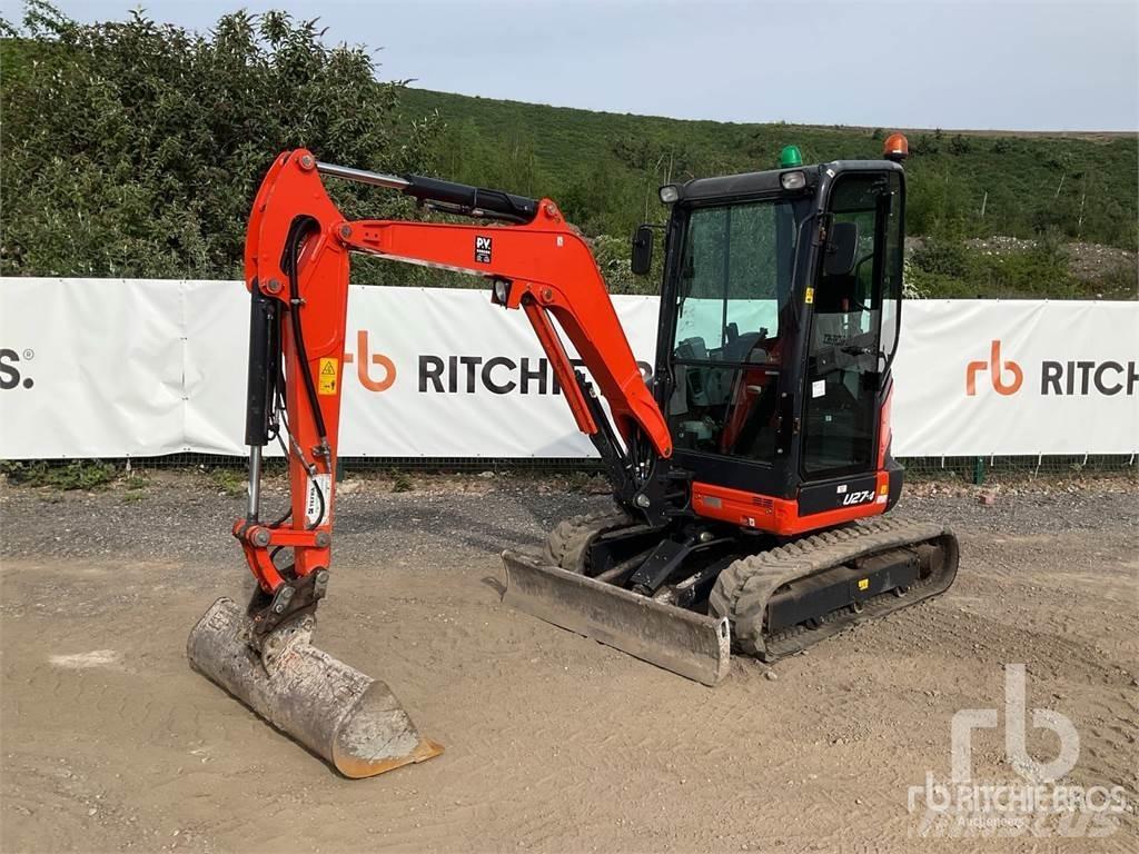 Kubota U27-4 Mini ekskavatoriai < 7 t