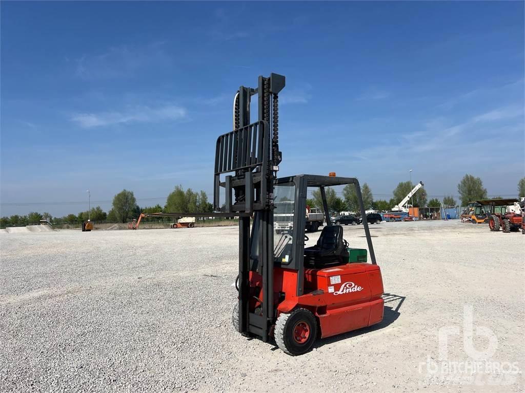 Linde E20 Elektriniai šakiniai krautuvai