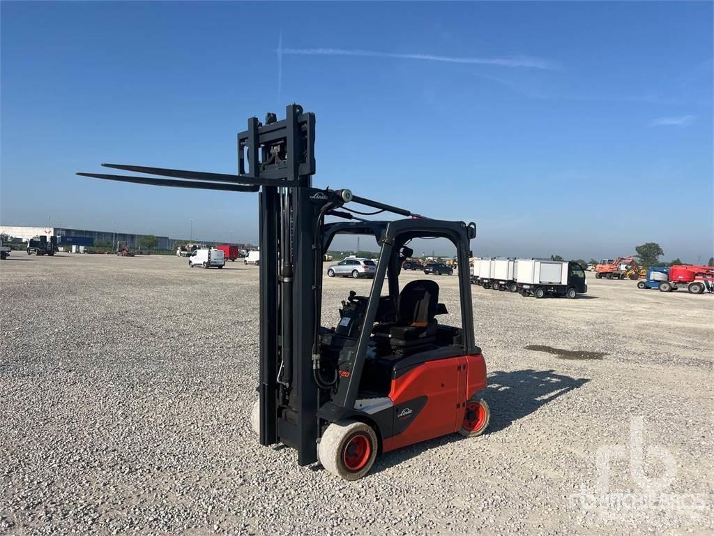 Linde E20P Elektriniai šakiniai krautuvai