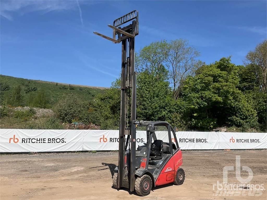 Linde H20T Dyzeliniai krautuvai