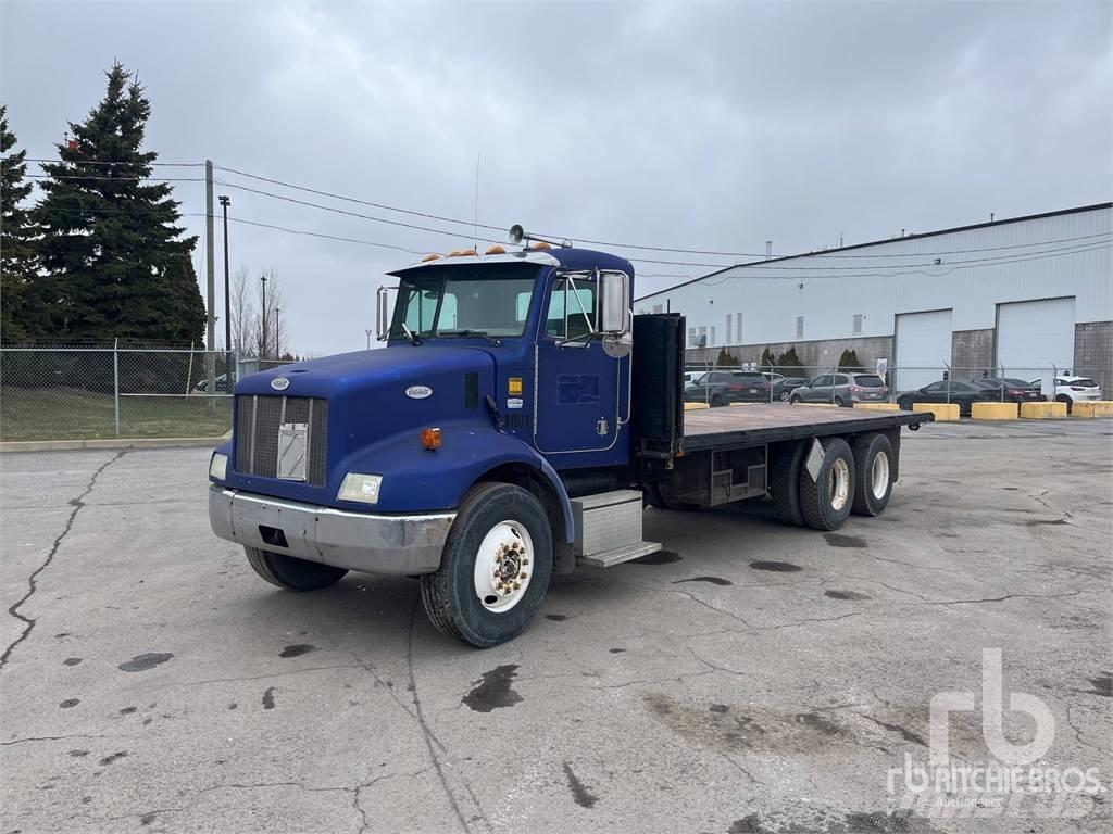 Peterbilt 330 Platformos/ Pakrovimas iš šono