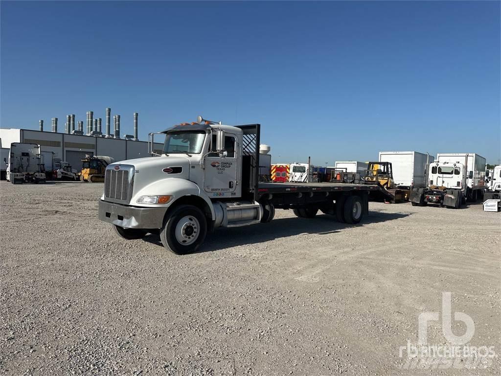 Peterbilt 337 Platformos/ Pakrovimas iš šono
