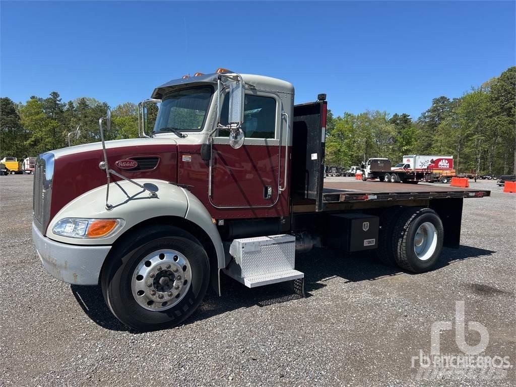 Peterbilt 337 Platformos/ Pakrovimas iš šono