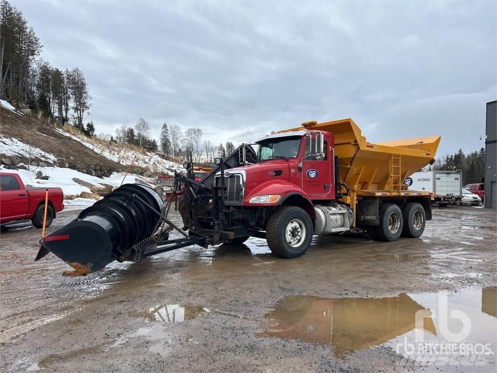 Peterbilt 348 Sniego peiliai ir valytuvai