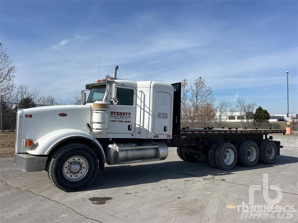 Peterbilt 367 Platformos/ Pakrovimas iš šono