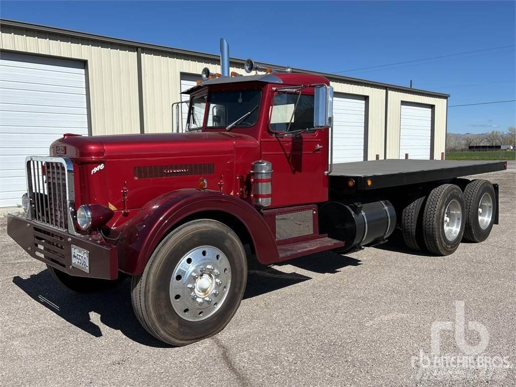Peterbilt 380 Platformos/ Pakrovimas iš šono