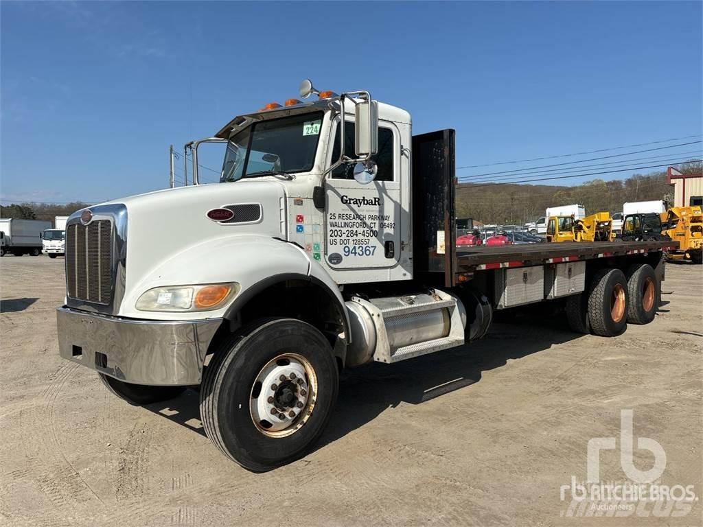 Peterbilt 382 Platformos/ Pakrovimas iš šono