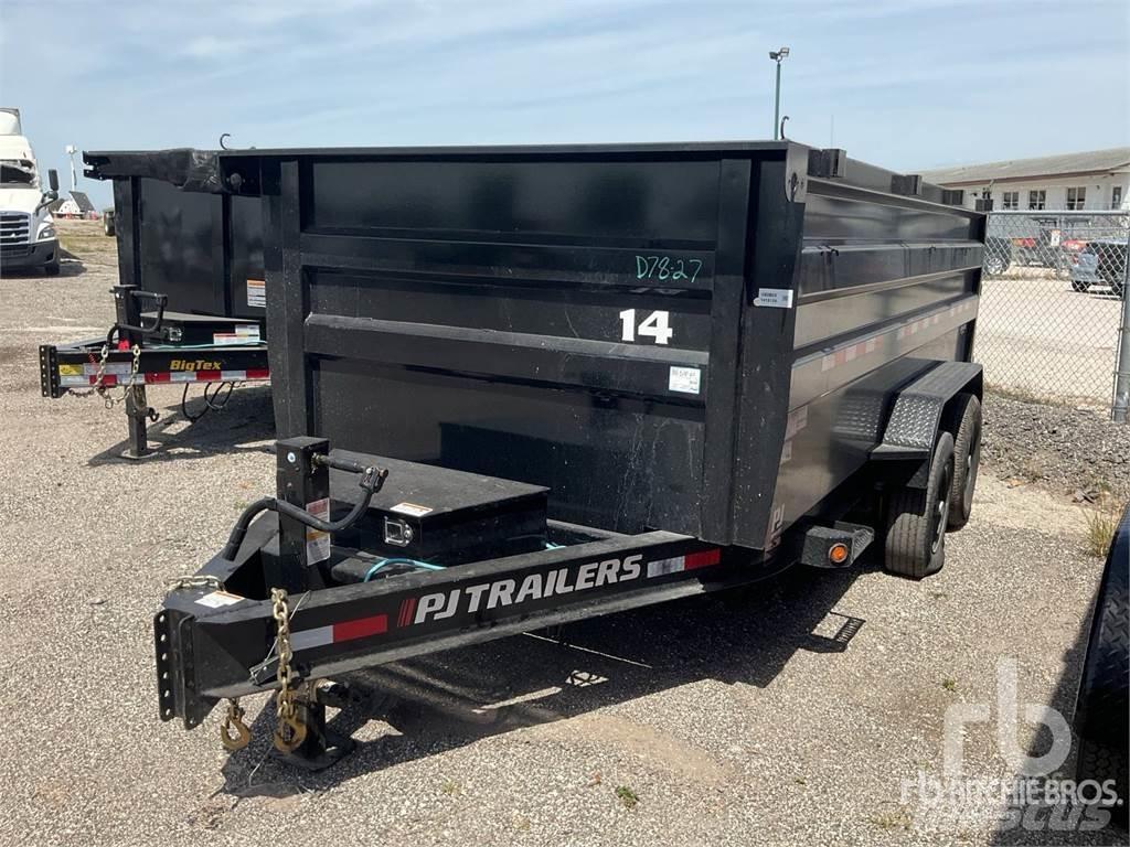 PJ 14 ft T/A Autovežių priekabos