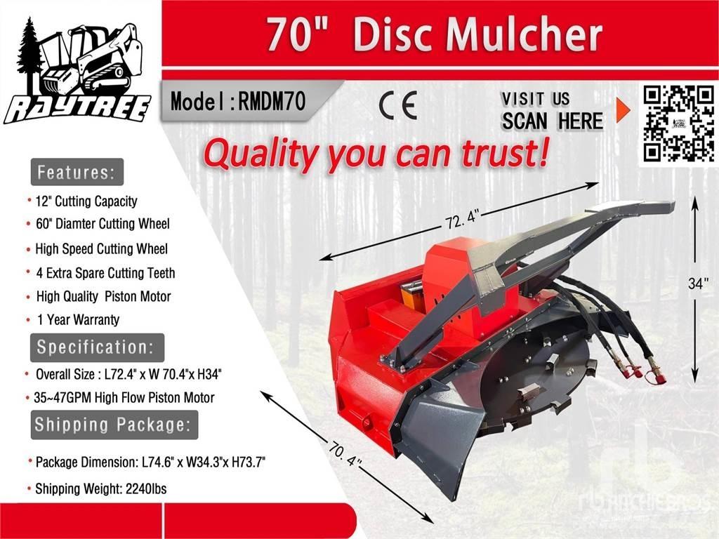  RAYTREE RMDM70 Miško mulčeriai