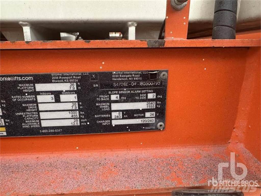 Snorkel S4726E Žirkliniai keltuvai