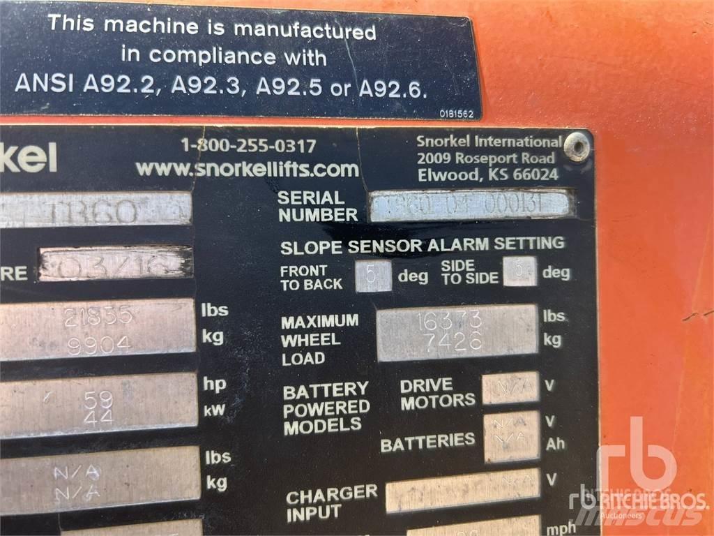 Snorkel TB60 Alkūniniai keltuvai