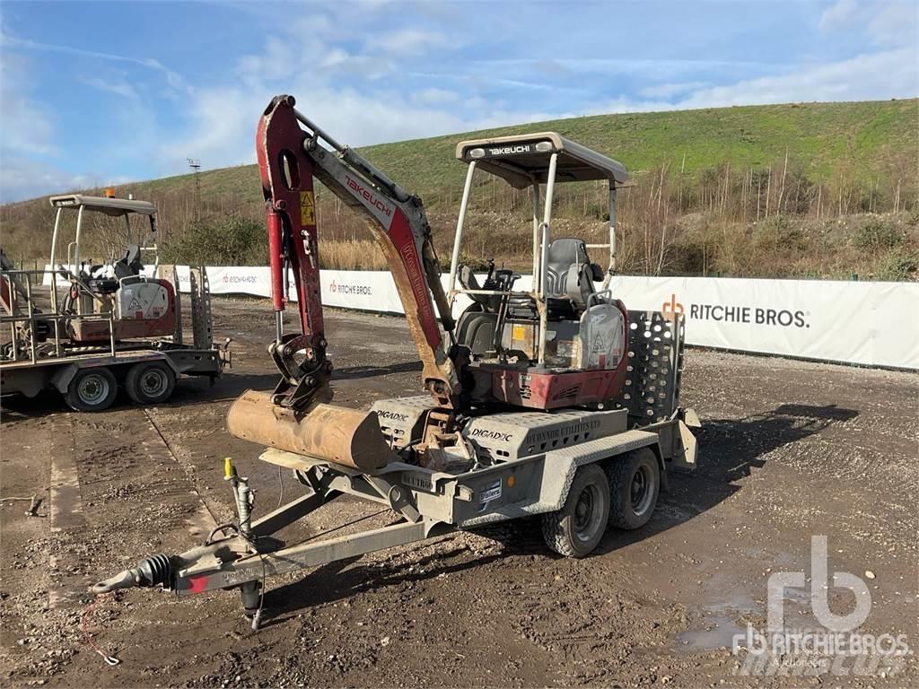Takeuchi TB216 Mini ekskavatoriai < 7 t
