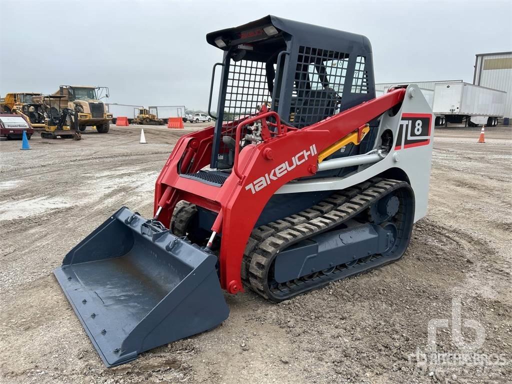 Takeuchi TL8 Krautuvai su šoniniu pasukimu