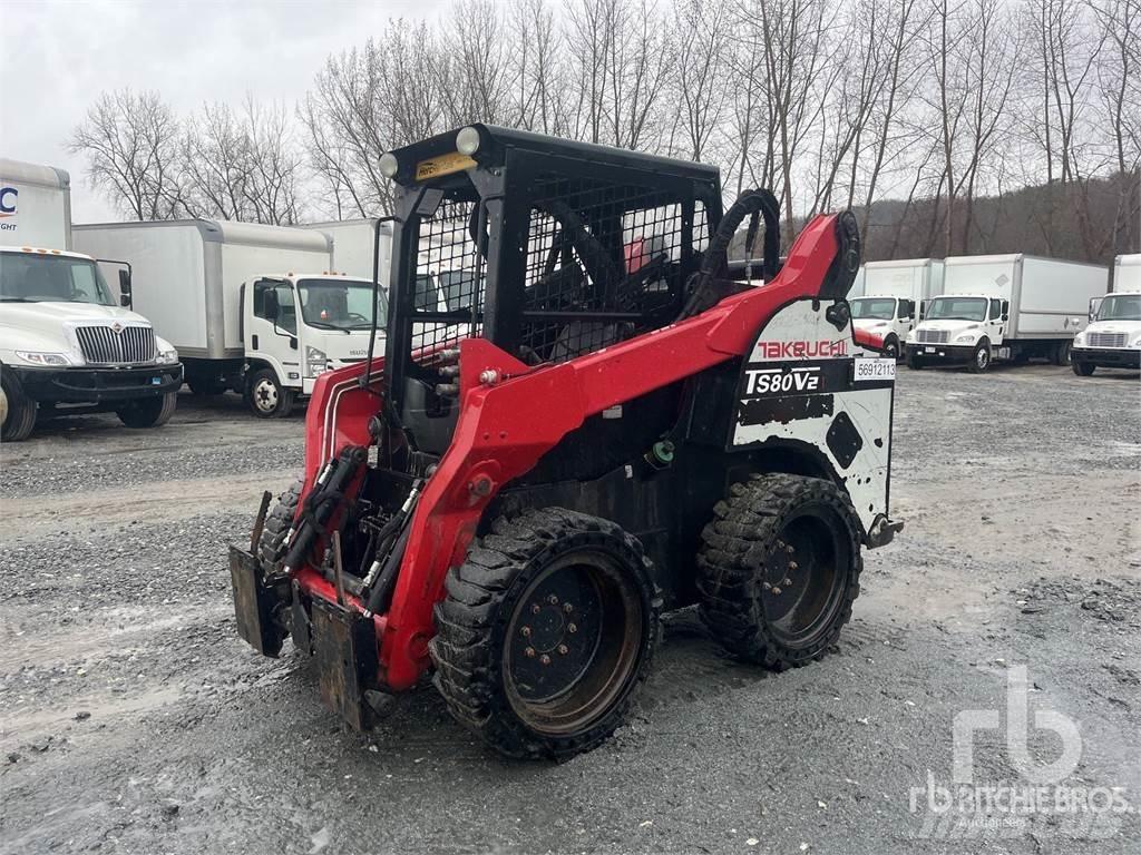 Takeuchi TS80V2 Krautuvai su šoniniu pasukimu