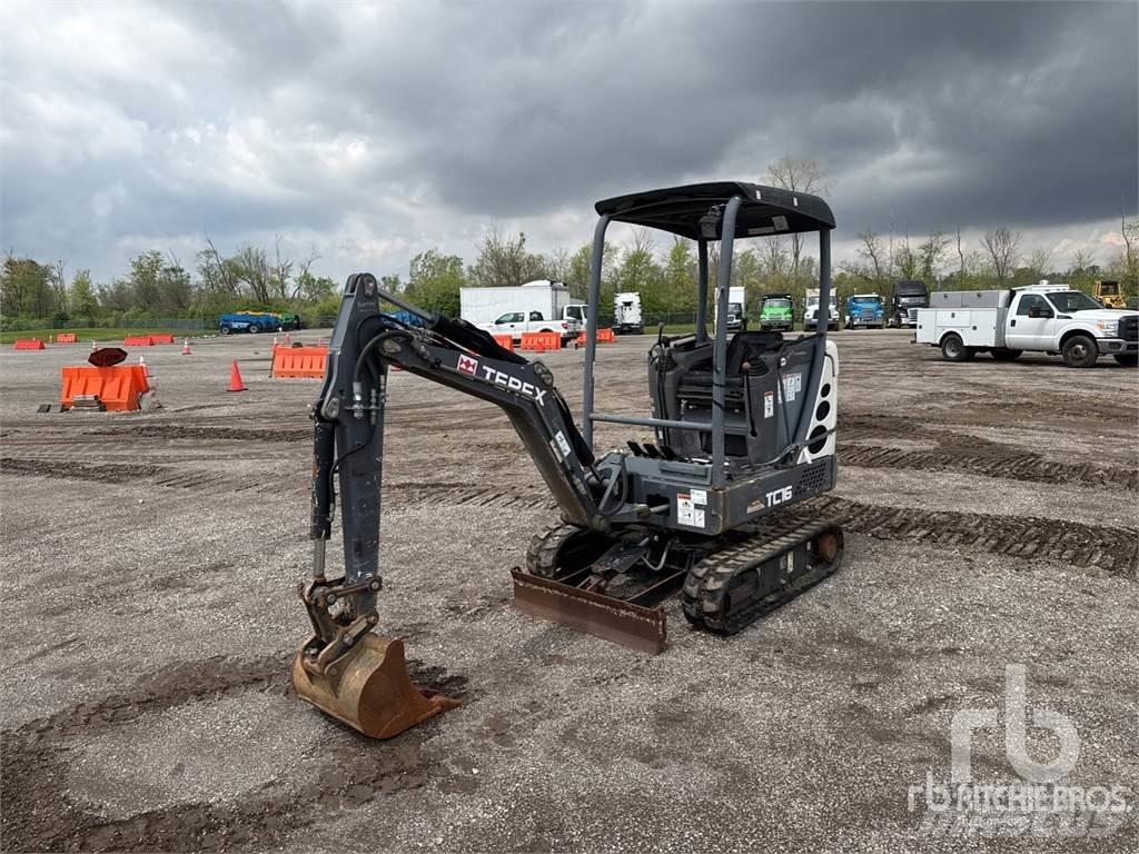 Terex TC16 Mini ekskavatoriai < 7 t