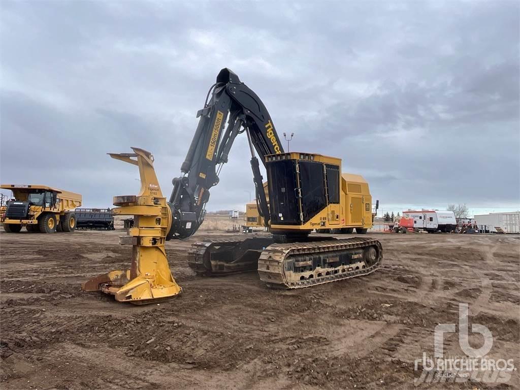 Tigercat 845E Miško pjovimo technika