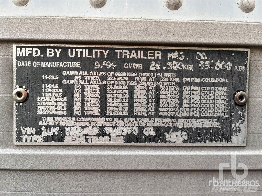 Utility VS2R Puspriekabės su izoterminiu kėbulu