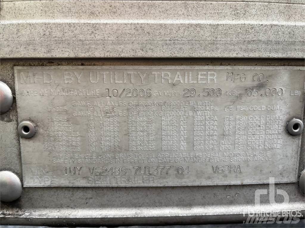 Utility VS2RA Puspriekabės su izoterminiu kėbulu