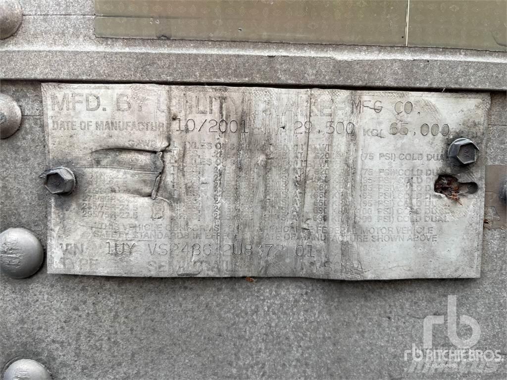 Utility VS2RA Puspriekabės su izoterminiu kėbulu