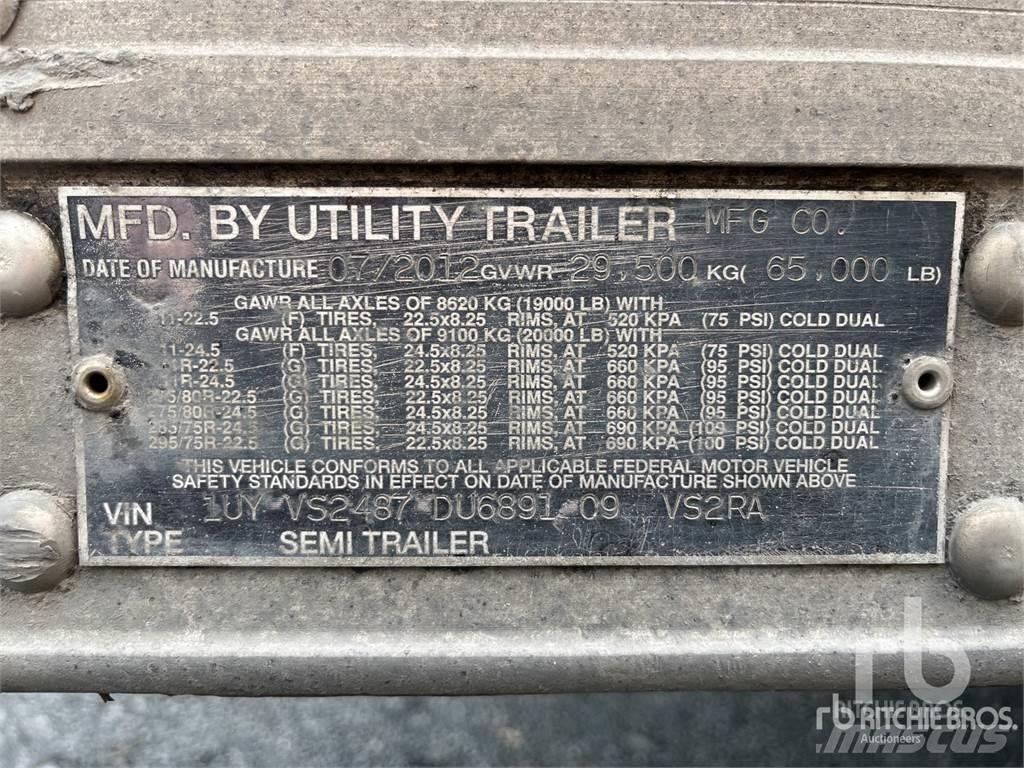 Utility VS2RA Puspriekabės su izoterminiu kėbulu