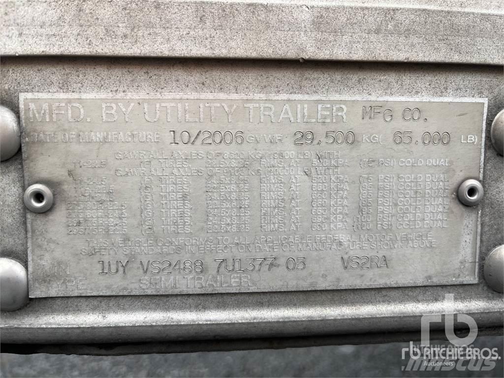 Utility VS2RA Puspriekabės su izoterminiu kėbulu